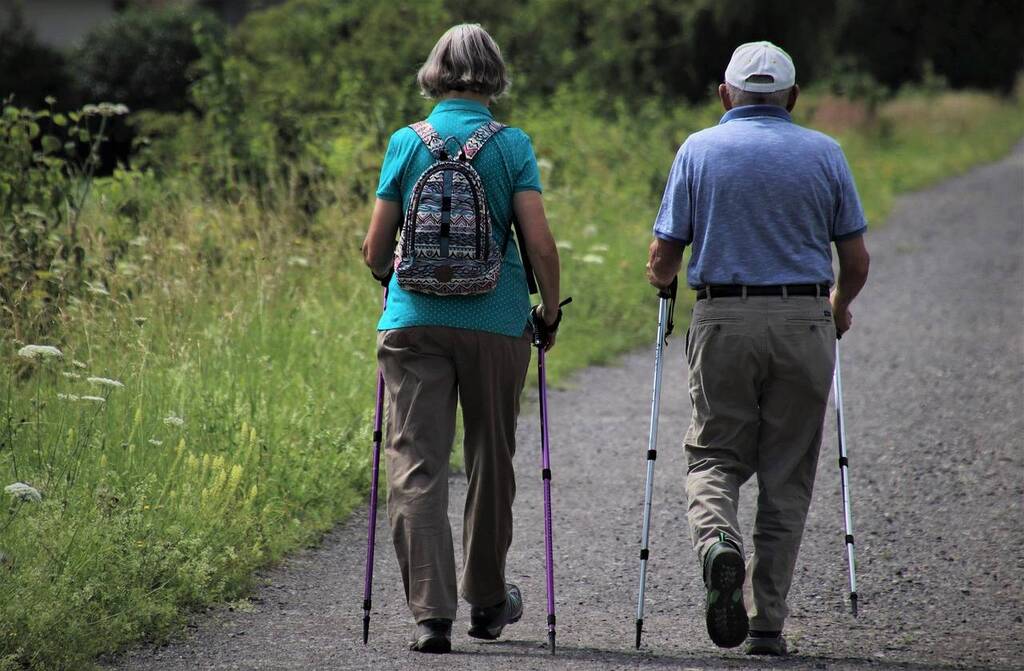Seniors Walking
